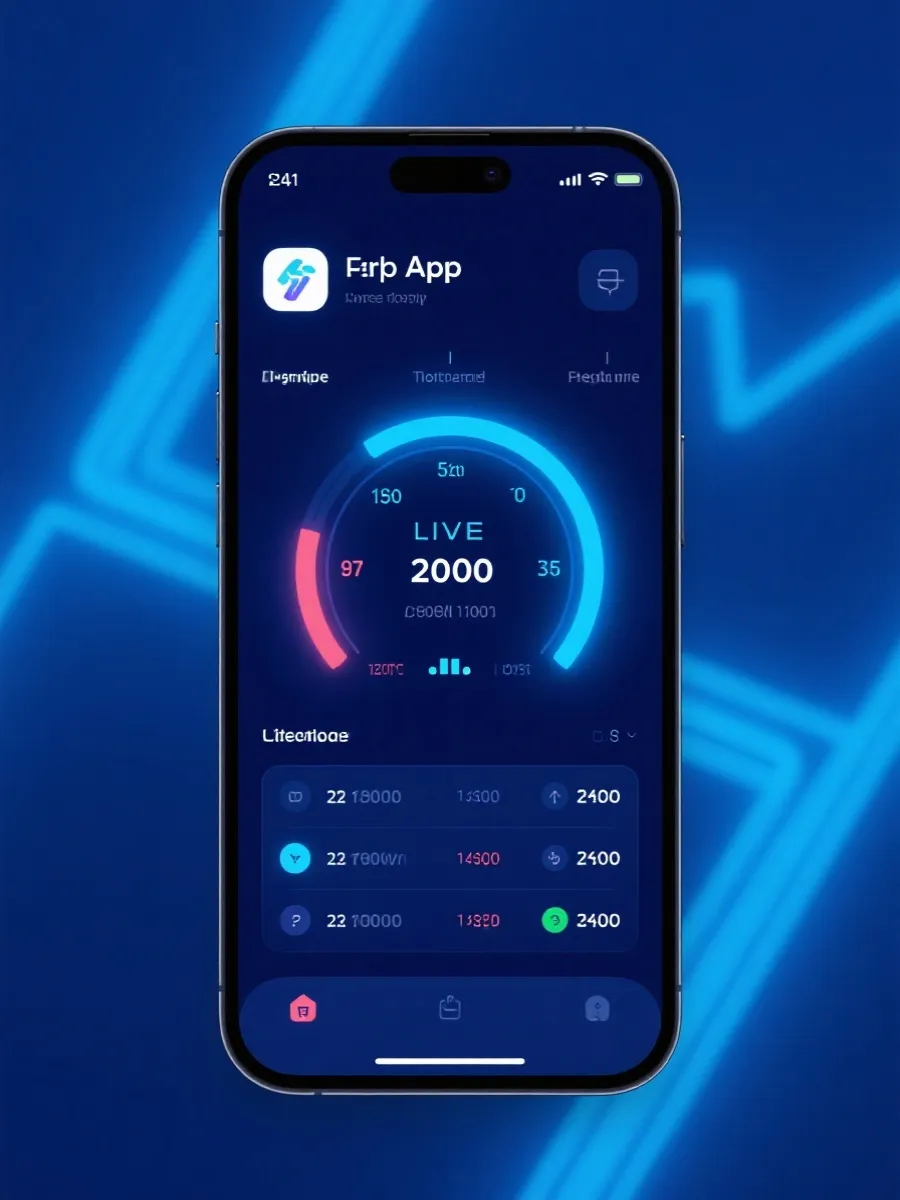 乐竞体育App界面示意图